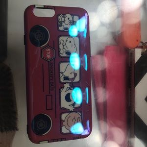 Iridescent snoopy bus iPhone case sizes 6/6’s/7
